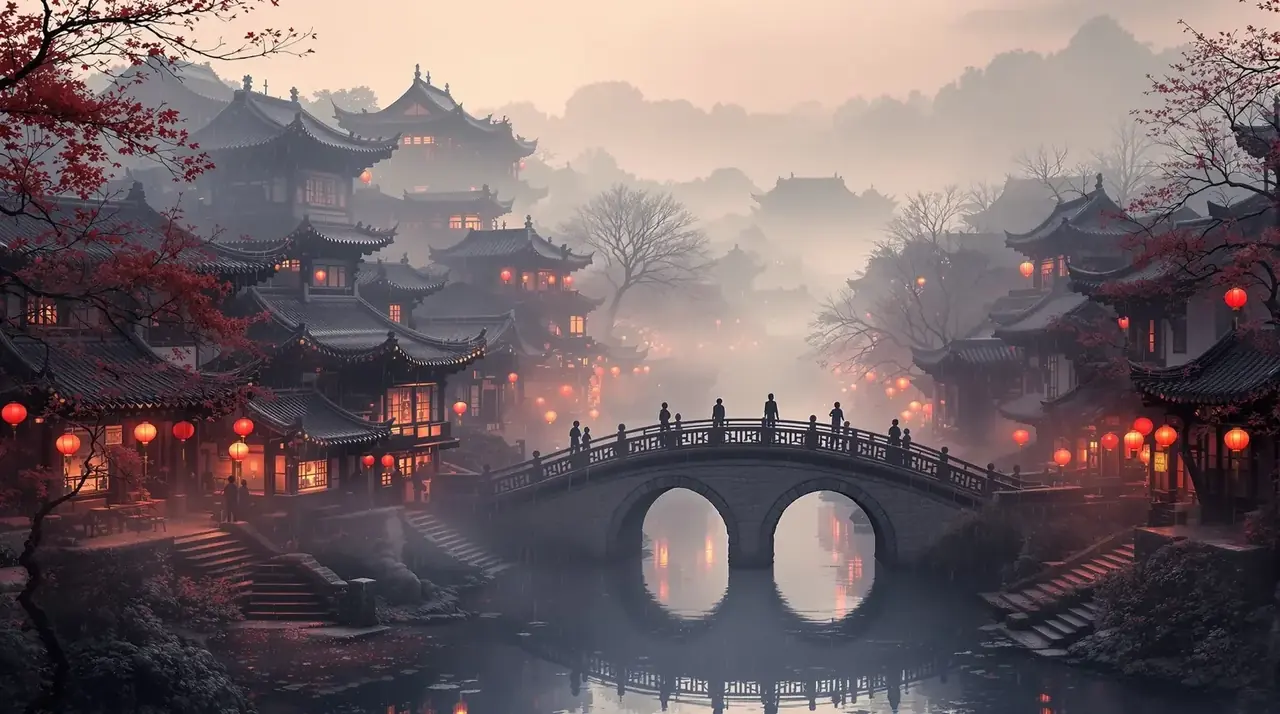 漫剧网《古巷花轿》推荐海报